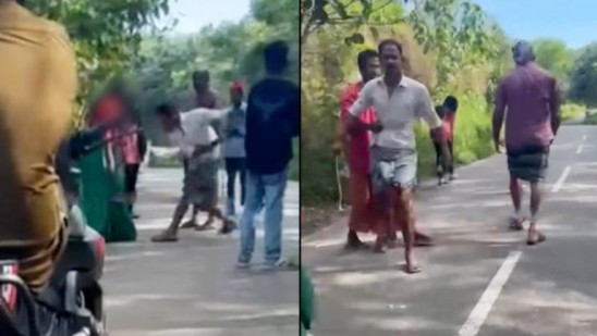 Moral attack by the gang in Thiruvananthapuram;  Students who came to see Vellanikal rock were beaten Kerala |  Deshabhimani