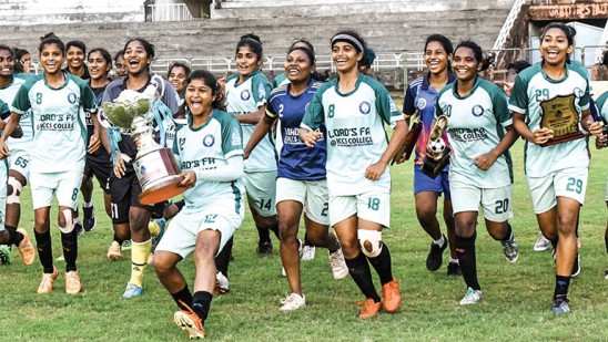 Women’s soccer championship;  Lord’s at Sport Debut |  Deshabhimani