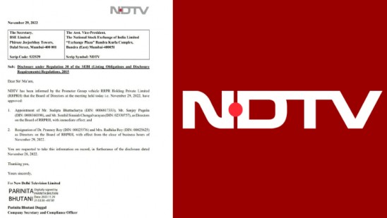 Prannoy Roy and Radhika Roy resign from the board of directors of the promoter of NDTV |  National |  Deshabhimani