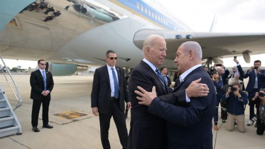 US President Biden Visits Israel in Show of Support